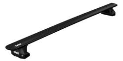 elegancki, wyjątkowo cichy, aluminiowy wingbar black matt evo fixpoint 7107 z wpustem instalacyjnym T